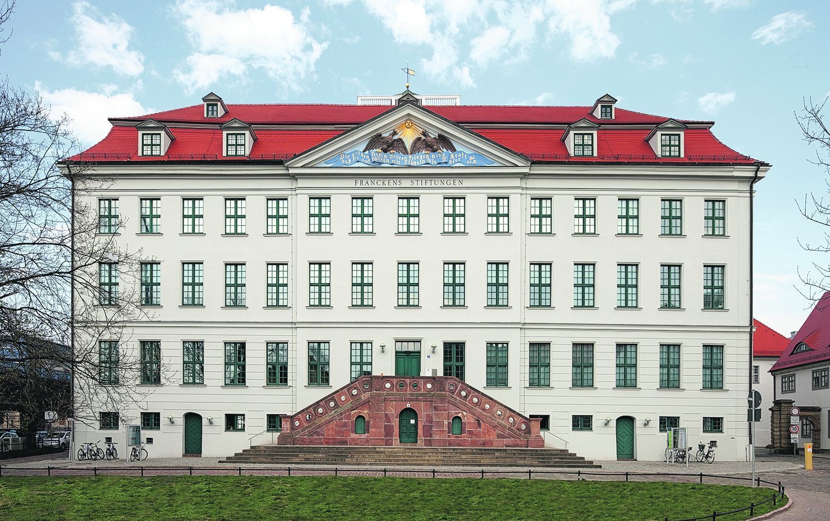 Das historische Waisenhaus der Franckeschen Stiftungen in Halle