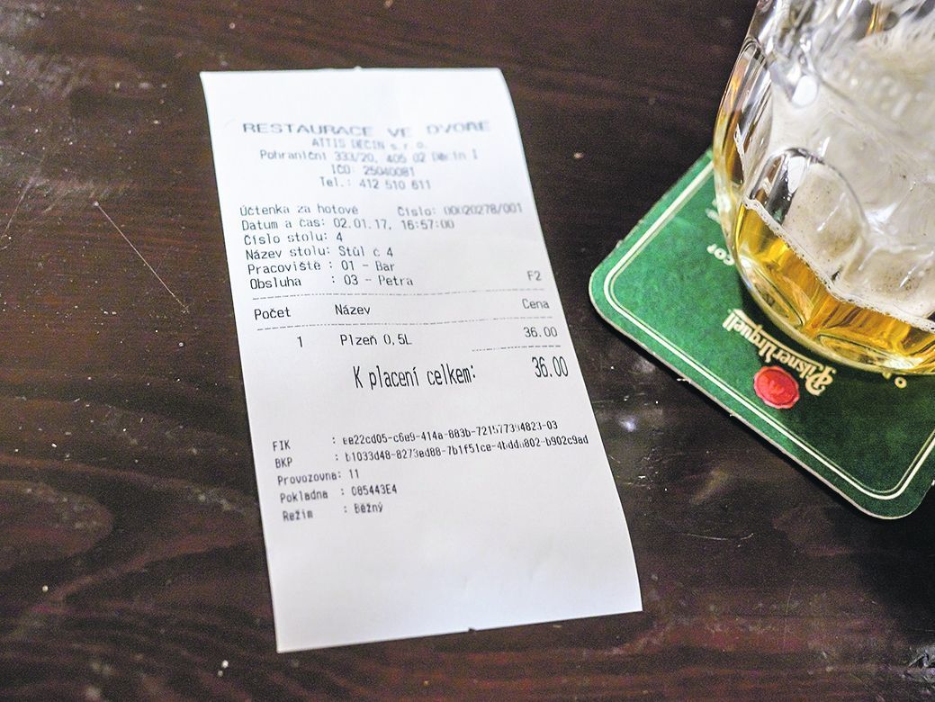 Auch für nur ein Bier wird ein elektronischer Kassenbeleg fällig.