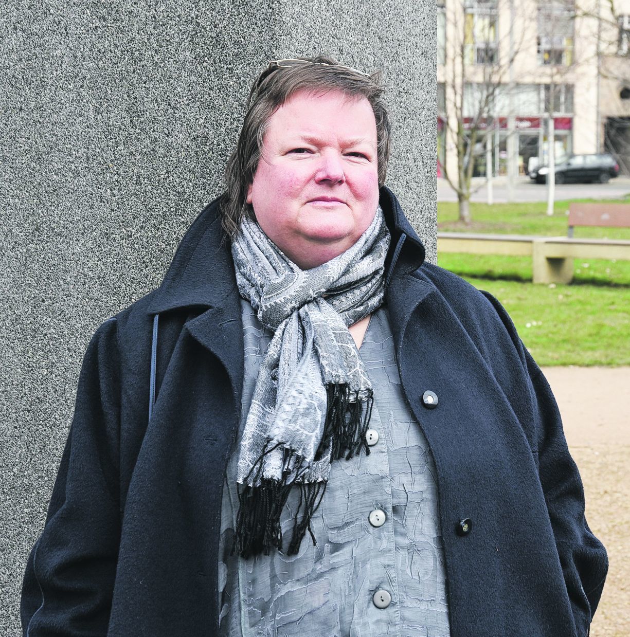 In der DDR war Heike Liebsch die Kontaktperson des Staates zu den Kirchen in Dresdens Zentrum – heute führt sie Besucher der Stadt gern zu dem letzten Fragment der 1953 gesprengten Jakobikirche am Wettiner Platz.