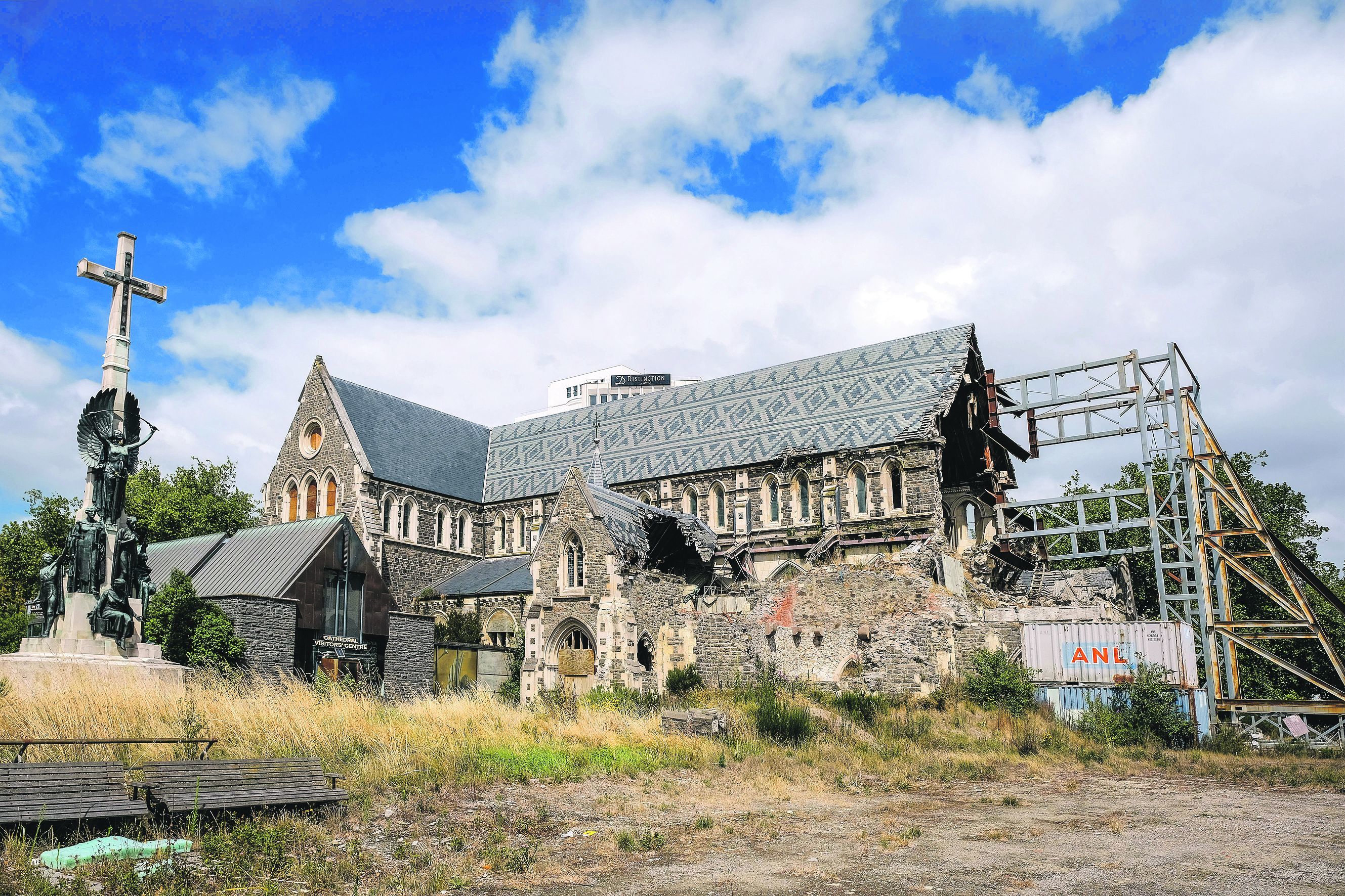 Erinnerung an die Katastrophe: Die zerstörte Kathedrale von Christchurch