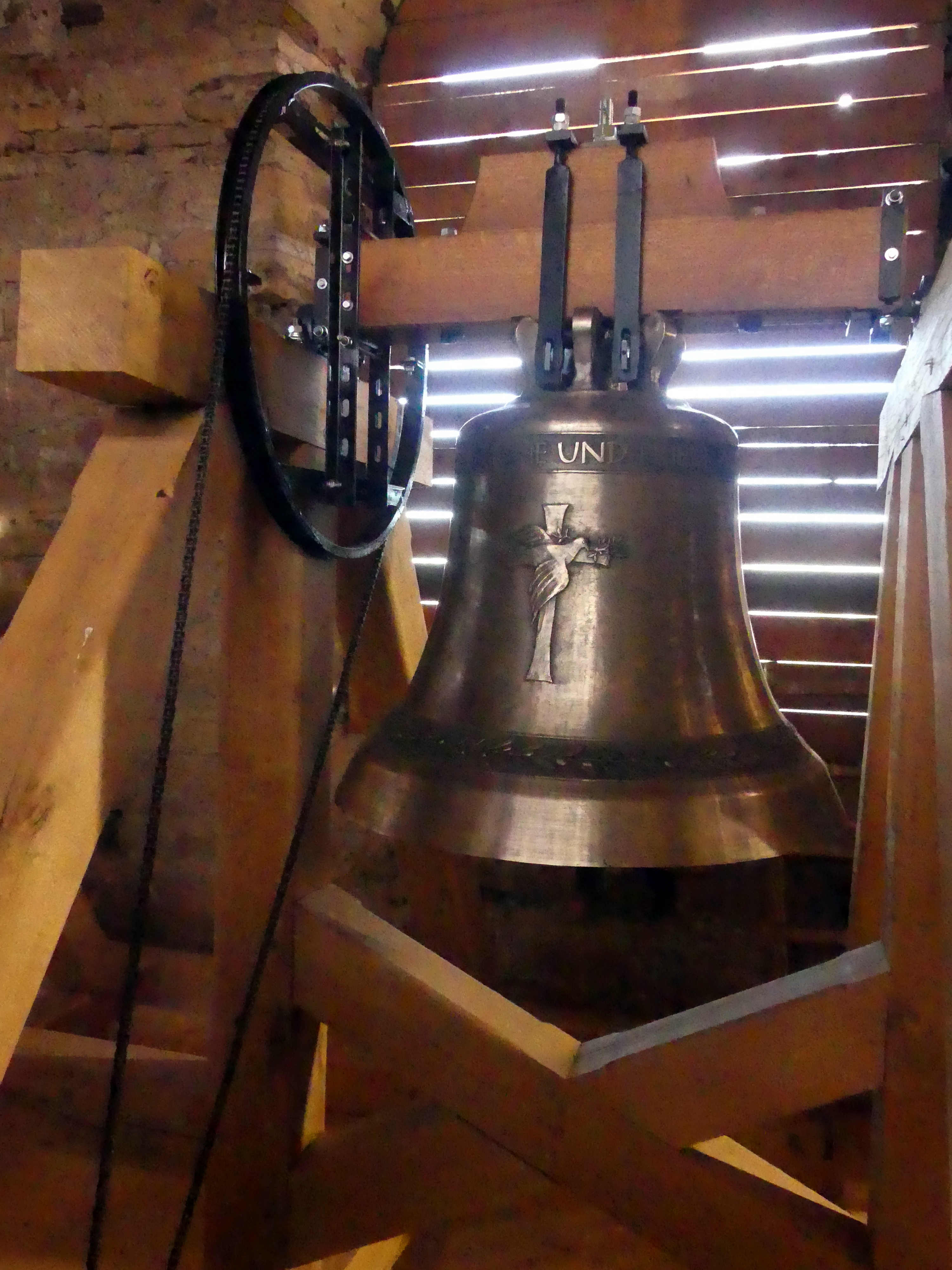 Die neue Glocke von St. Philippus in Kleinwerther/Kirchenkreis Südharz