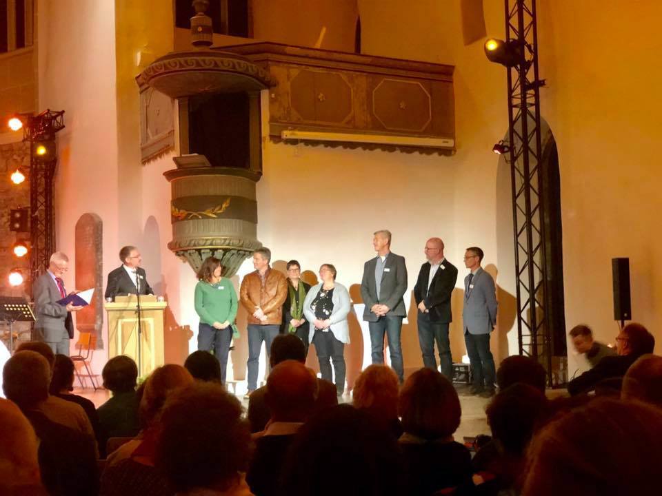 Vergabe des Justus-Jonas-Preises im Kirchenkreis Südharz an das Pilgerprojekt in Elende.