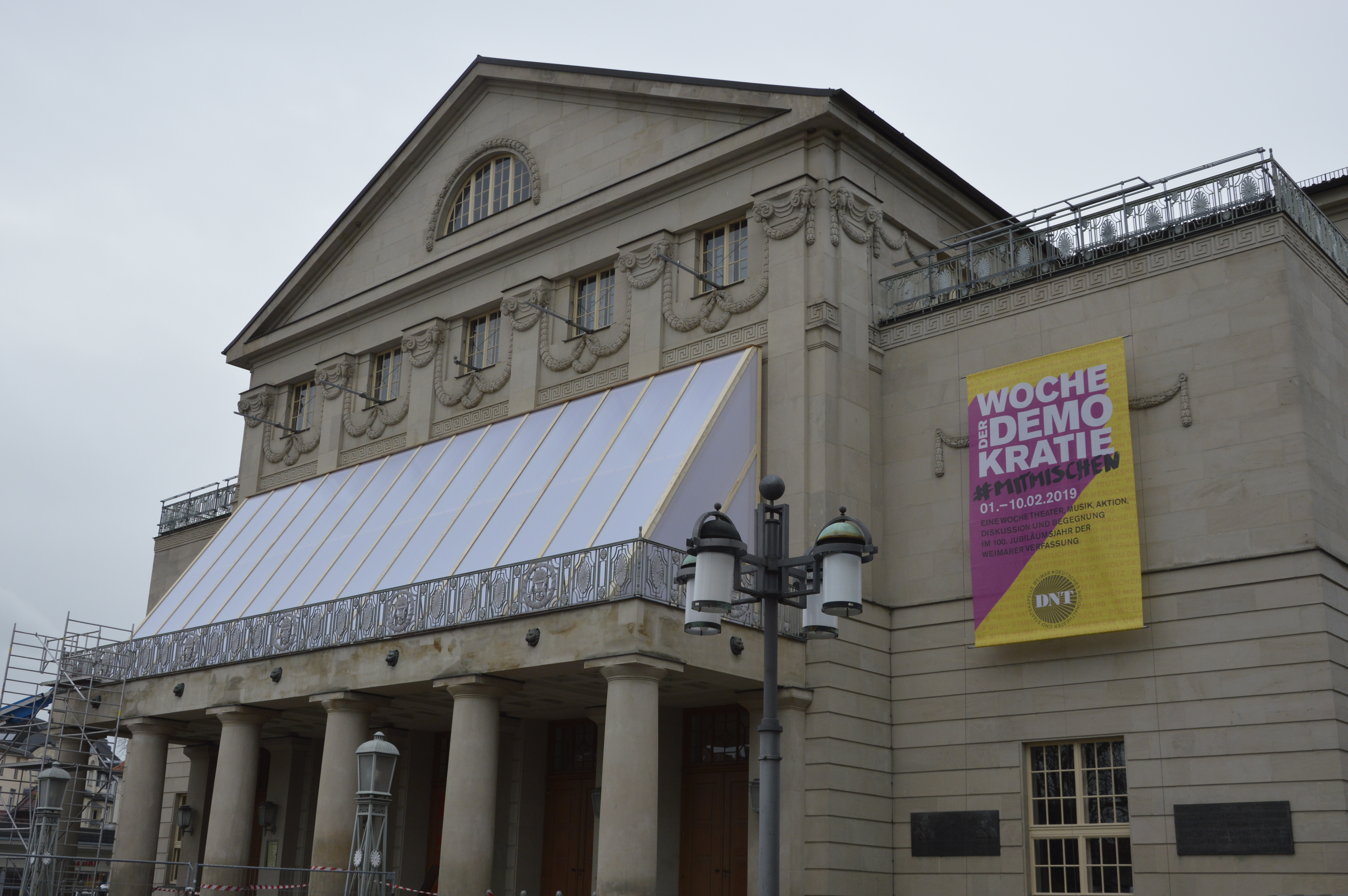 Geburtsstunde der deutschen Demokratie: Vor 100 Jahren tagt im Nationaltheater Weimar die verfassungsgebende Nationalversammlung