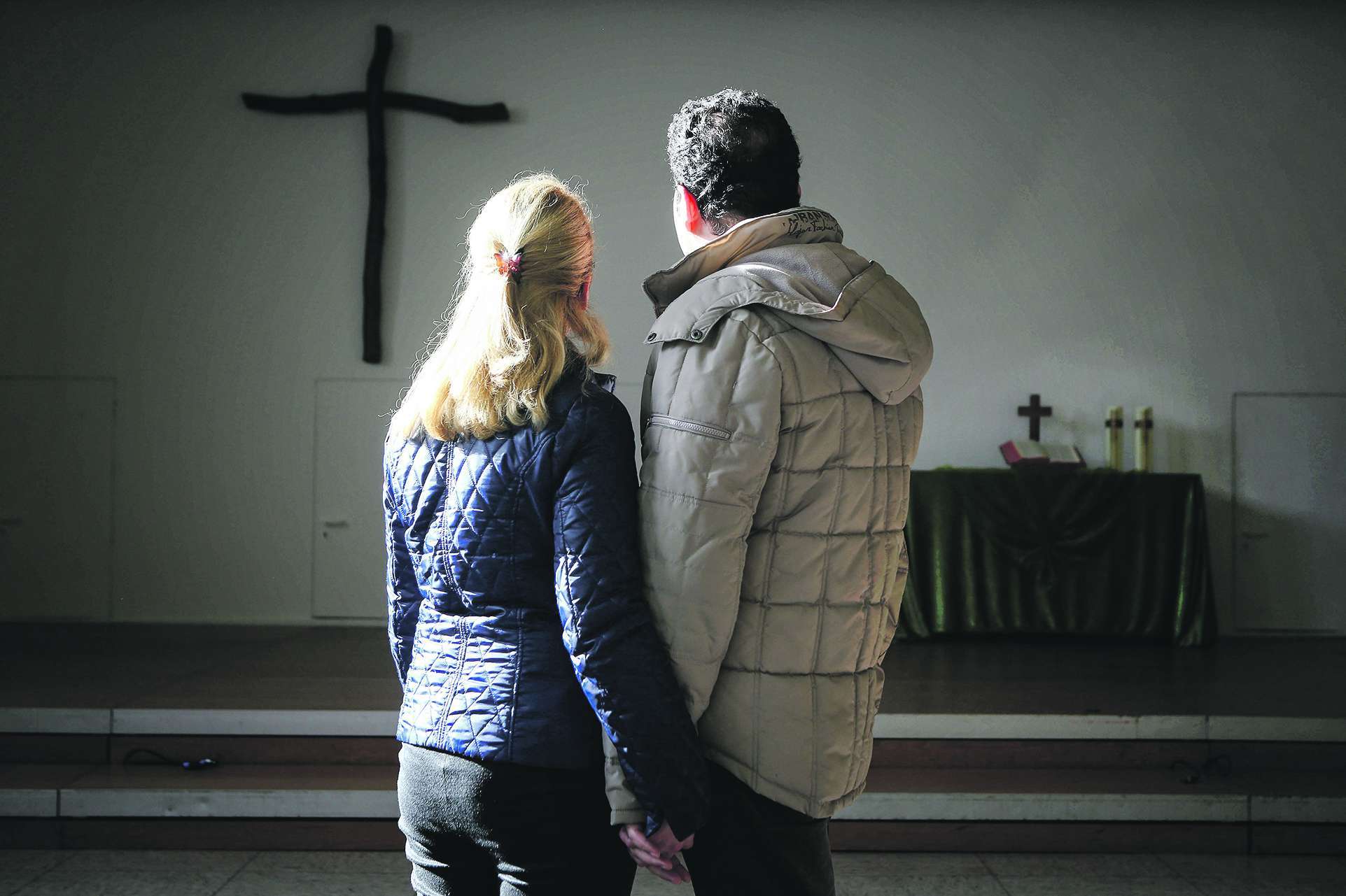 Zuflucht: Sarah und Amir (Namen geändert) waren auf der Flucht. Im evangelischen Weigle-Haus in Essen hatte das iranische Paar 2015 Kirchenasyl gefunden. Aktuell sind in der EKM 20 Personen im Kirchenasyl.