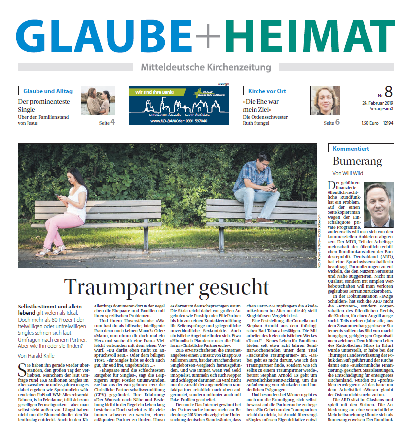 G+H Nr. 8 vom 24. Februar 2019 (Sexagesimä)