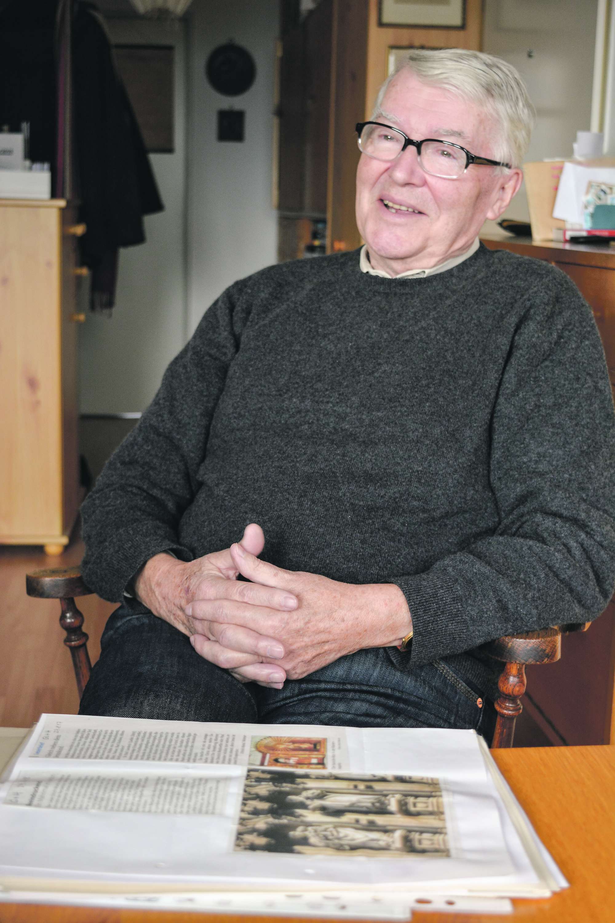 Bewahrer aus christlicher Überzeugung: Als die Reste der romanischen Paulskirche von Halberstadt 1969 gesprengt werden sollen, protestiert Ulrich Mund öffentlich.