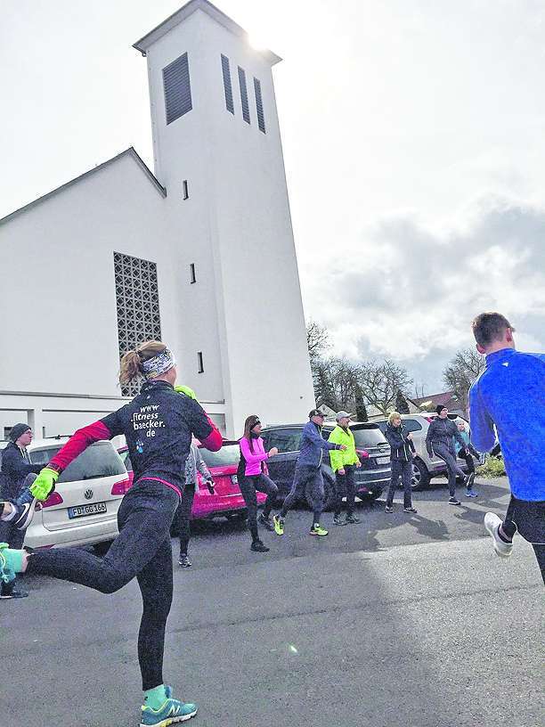 Sport unterm Kirchturm