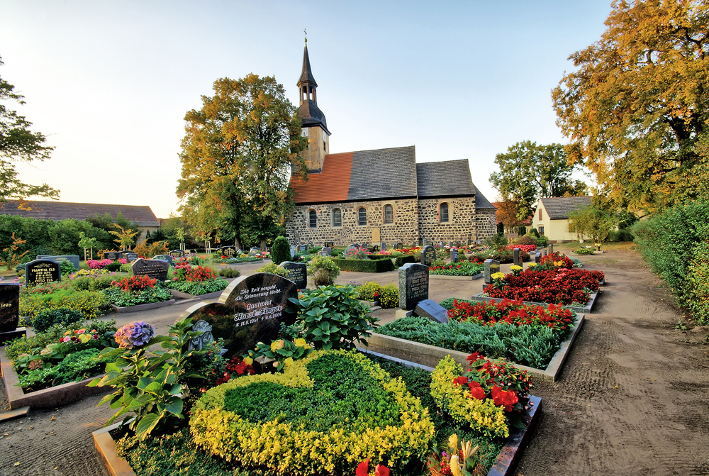 Die Radfahrerkirche St. Nicolai in Steckby
Foto: Touristinformation Zerbst