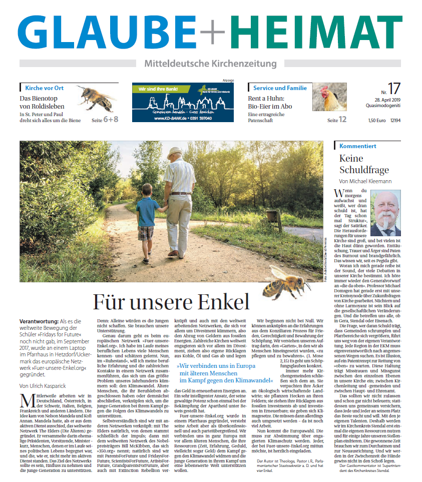 G+H Nr. 17 vom 28. April 2019 (Quasimodogeniti)
