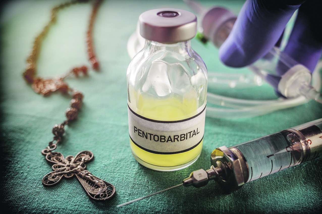 Tödliche Injektion: Im amerikanischen Bundesstaat Missouri werden zum Tode Verurteilte mit dem Barbiturat Pentobarbital getötet.
