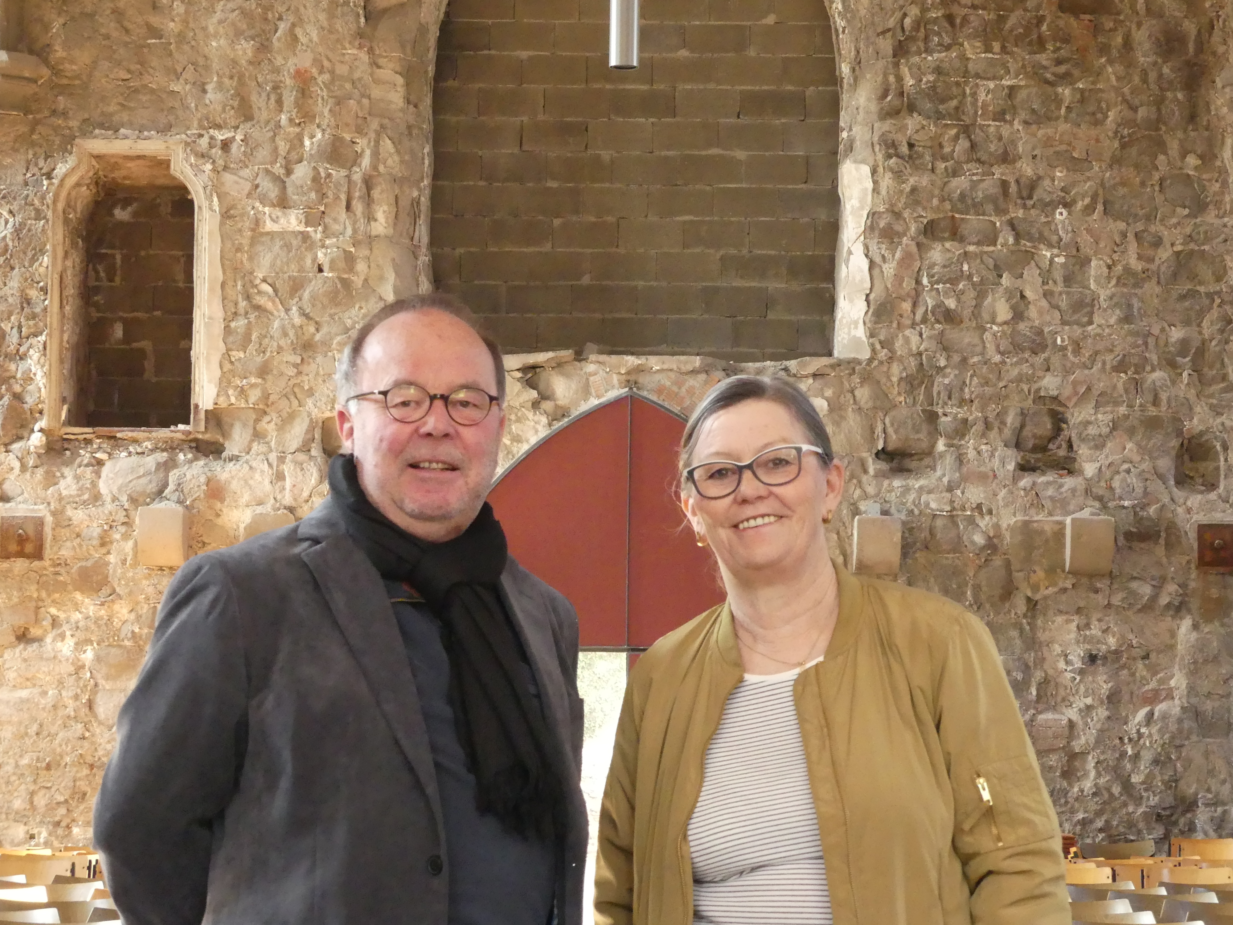 Martin Bischoff und Petra Schröder unterstützen das Querdenkerprojekt "Netzwerkkirche" in Ellrich
