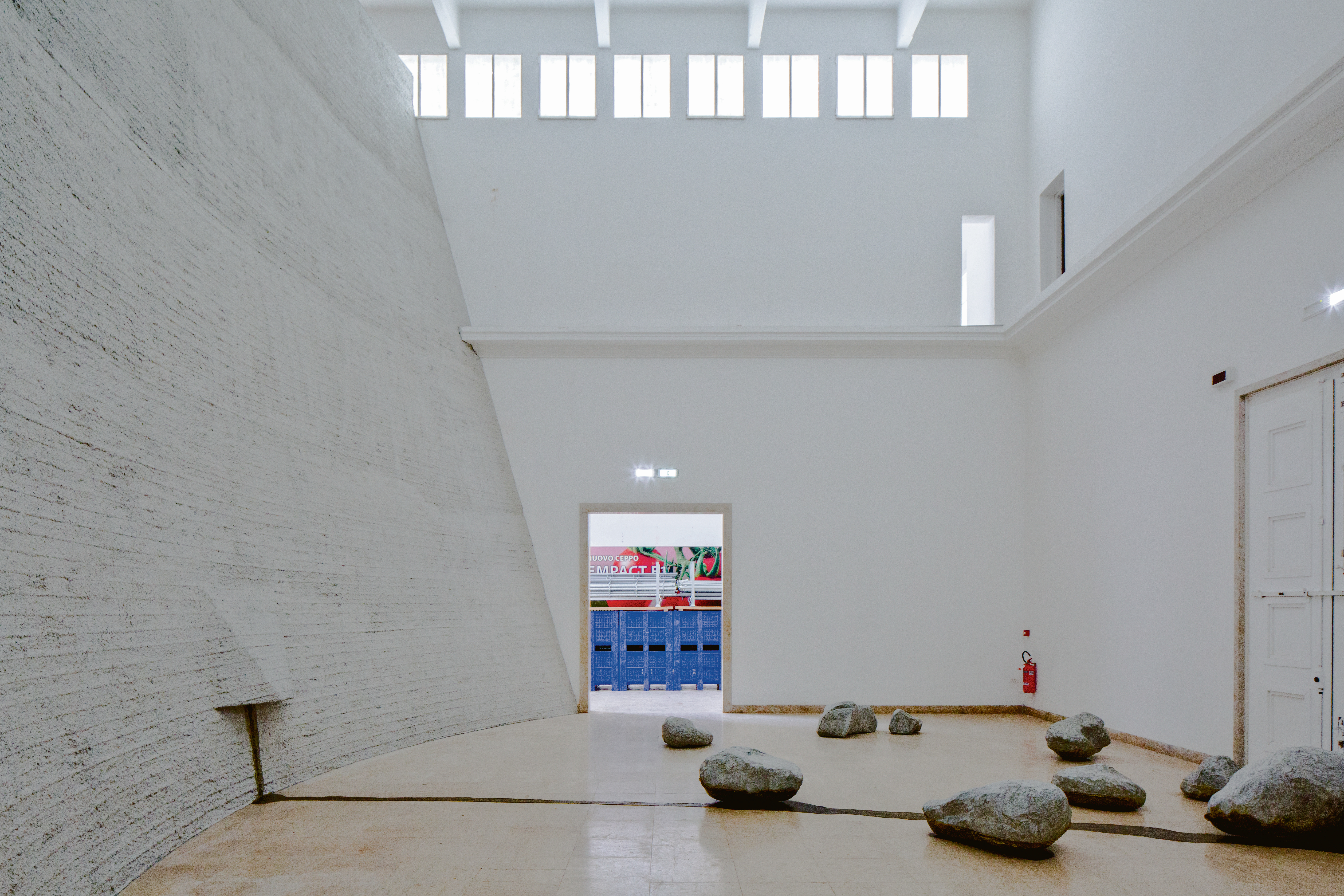 Blick in den deutschen Pavillon auf der 58. Biennale Venedig.
