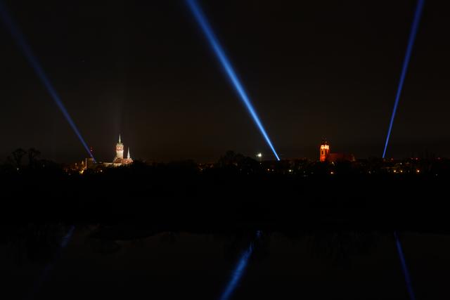 „Osterlichter“ in Lutherstadt Wittenberg  | Foto: Corinna Kroll