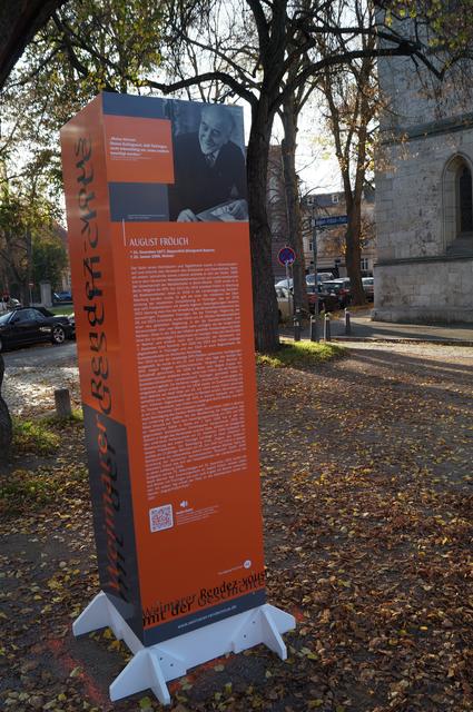August Frölich (1877-1966)
Standort: Vor der Herz-Jesu-Kirche, August-Frölich-Platz
