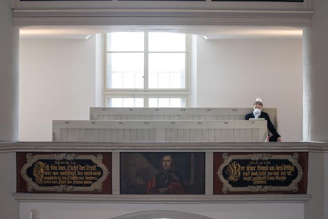 Szenen aus dem Gottesdienst. | Foto: Paul-Philipp Braun 