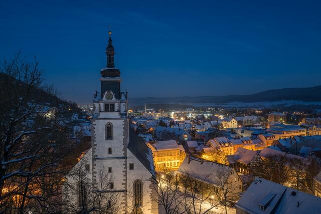 Stadtkirche "Zur Ehre Gottes" / "St. Andreas" Rudolstadt (Kirchenkreis Rudolstadt-Saalfeld) | Foto: Frank Bettenhausen