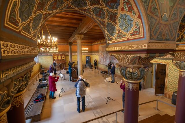 Der Eisenacher Posaunenchor. | Foto: Paul-Philipp Braun 