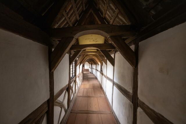 Der historische Wehrgang. | Foto: Paul-Philipp Braun 