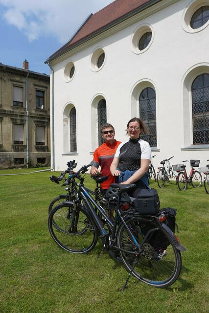 Heike und Thomas Svoboda sind extra aus Gommern angereist, um dabei zu sein.