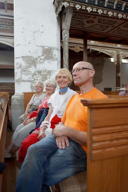 Ingolf Urban und seine Partnerin sind sind vor allem wegen ihrem Interesse an den Orgeln mitgefahren. Der gebürtige Arendseer ist kein klassischer Kirchgänger.
