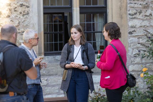 Das Augustinerkloster bot eine würdige Kulisse für den Empfang. | Foto: Paul-Philipp Braun 