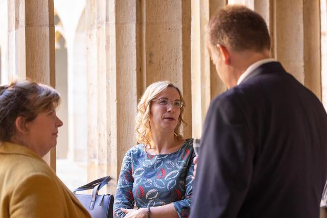 Die Möglichkeit, sich auszutauschen war in Anbetracht der aktuellen Lage gefragt. | Foto: Paul-Philipp Braun 