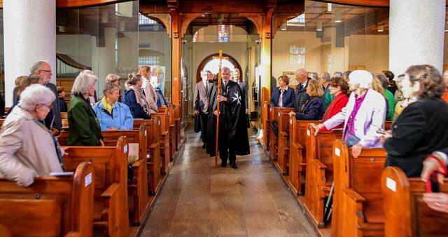 Einzug der Johanniter-Ritter  | Foto: Matthias Frank Schmidt 