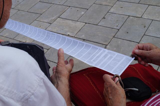 "Tora" bedeutet soviel wie "Lehre" oder "Gesetz".  Die Tora-´Rolle  ist auf 2 Holzstäbe aufgewickelt, die als "Baum des Lebens" bezeichnet werden.