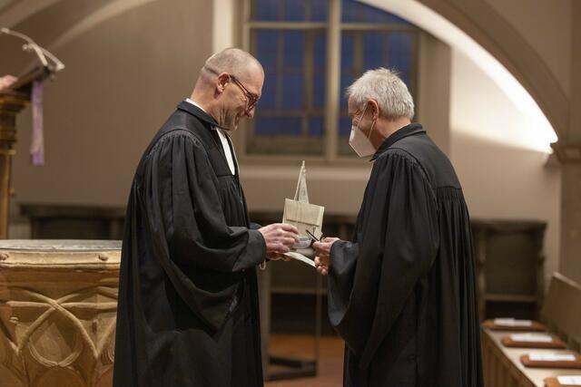 Der Ephorenkonvent bedankte sich bei Christian Stawenow. | Foto: Paul-Philipp Braun 