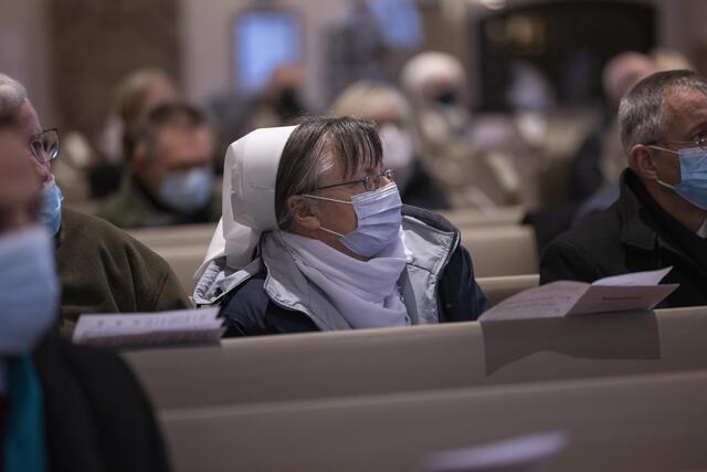 Verantwortliche aus der ganzen Landeskirche waren in der Georgenkirche dabei. | Foto: Paul-Philipp Braun 