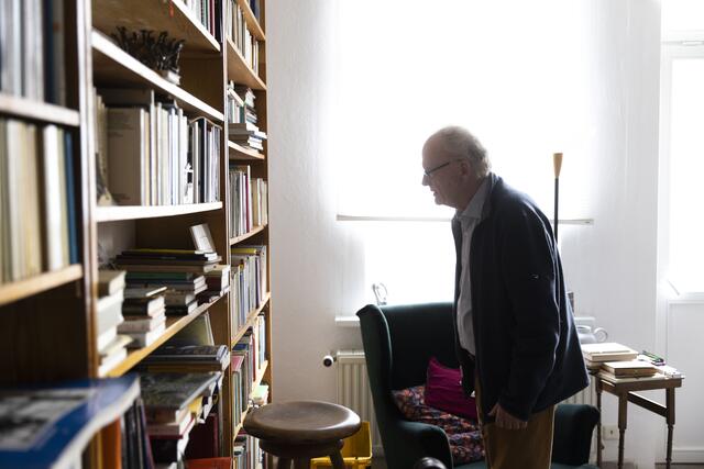 Licht und Schatten: Schorlemmer zieht sich zunehmend aus der Öffentlichkeit zurück, seine Ideen bleiben. | Foto: Paul-Philipp Braun 