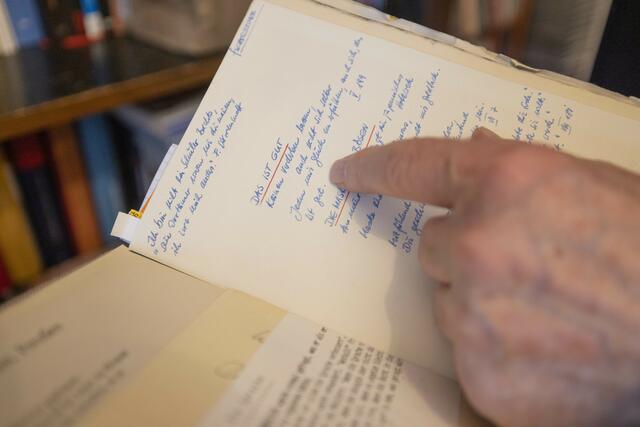 Die Gedanken in Schriftform: Zur Sammlung Schorlemmers gehören auch seine Tagebücher | Foto: Paul-Philipp Braun 