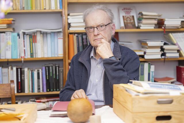 Altersweise aber nicht altersmüde ist Friedrich Schorlemmer durchaus. | Foto: Paul-Philipp Braun 