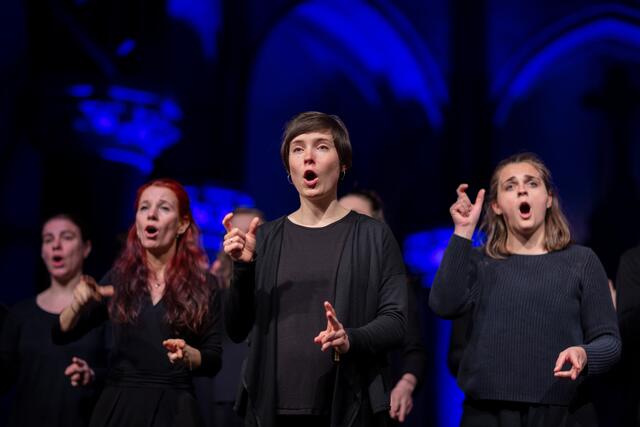 Ensemble „Sing and Sign" (Leipzig) | Foto: Jörg Singer