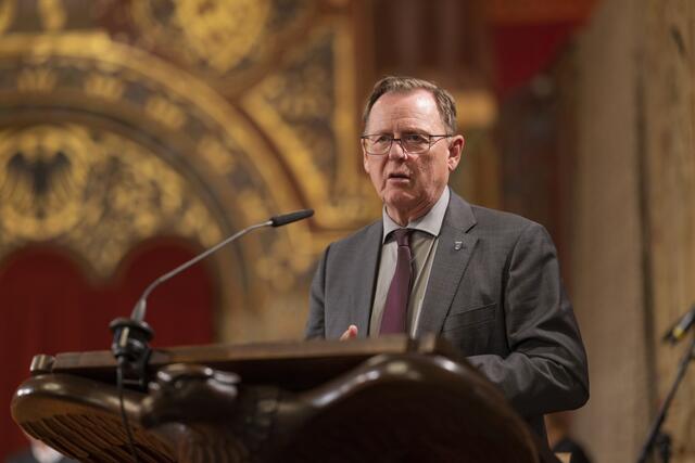 Thüringens Ministerpräsident Bodo Ramelow | Foto: epd-bild / Paul-Philipp Braun