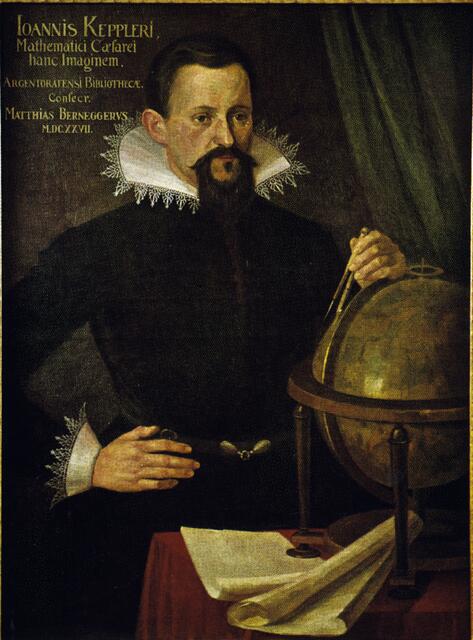 Johannes Kepler (Gemälde anonym ca. 1620, Straßburg) | Foto: epd-bild / akg-images