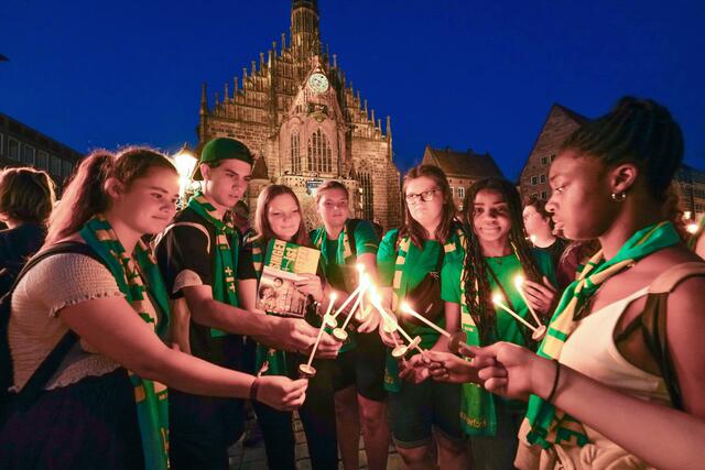 	
Abend der Begegnung | Foto:  epd-bild/Friedrich Stark