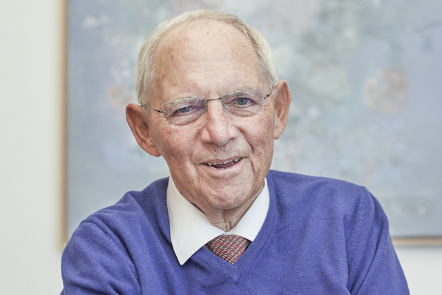 Wolfgang Schäuble | Foto: epd-bild/Christian Ditsch