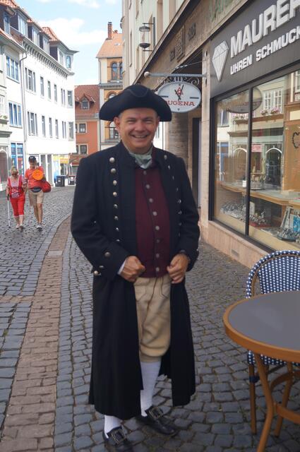Oberbürgermeister Knut Kreuch in Thüringer Tracht