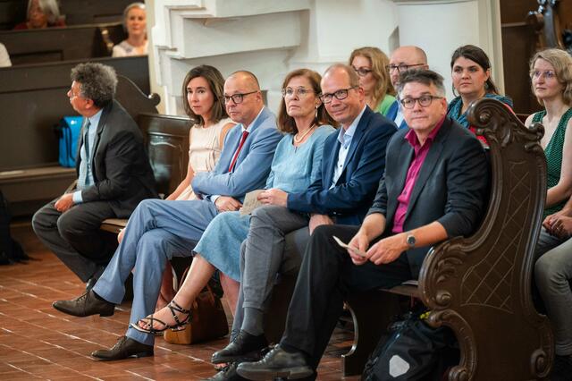 Zahlreiche Gäste folgten der Einladung zum Herdergeburtstag mit anschließendem Empfang von Kirche und Diakonie. | Foto: Maik Schuck