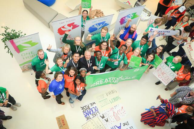 Klimamarsch der LWB-Jungenddelegierten | Foto: LWB/Johanan Celine Valeriano