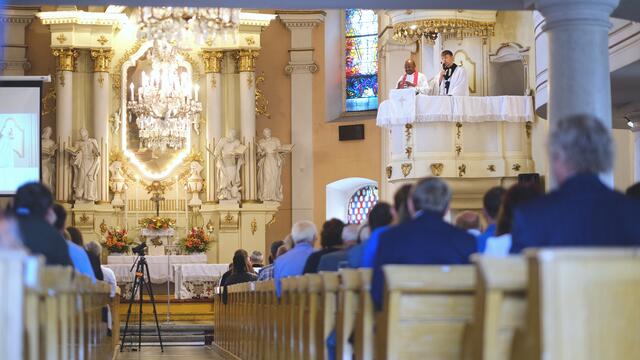 Gottesdienst in Bystřice (Tschechien) | Foto: LWB/Marie Renaux