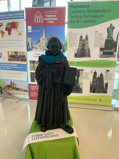 Stand der Mitteldeutschen Landeskirche | Foto: Willi Wild