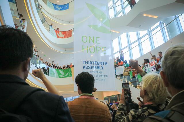 Klimamarsch der LWB-Jungenddelegierten | Foto: LWB/Johanan Celine Valeriano