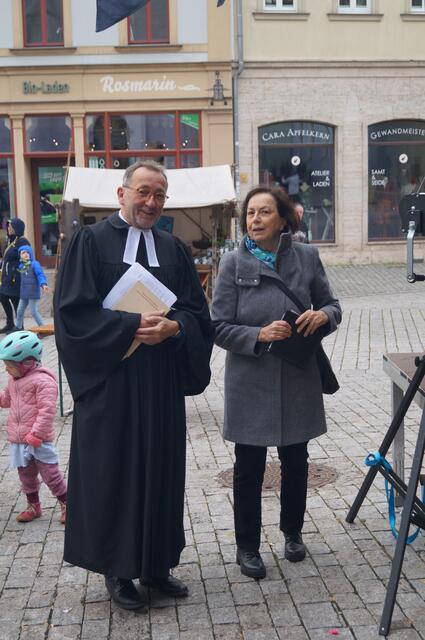 Superintendent Henrich Herbst und Dietlind Steinhöfel