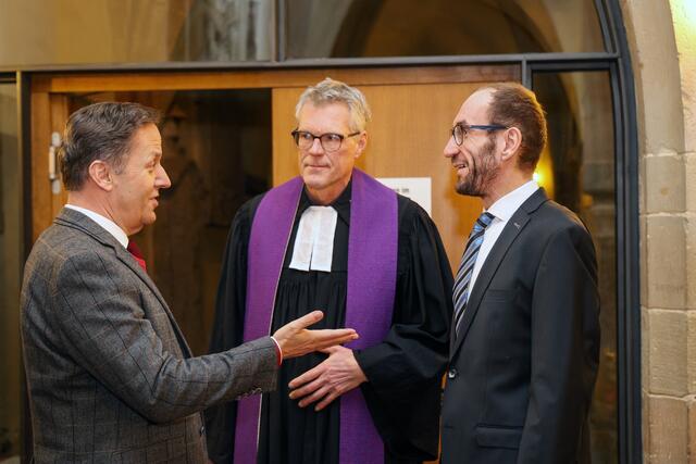 Willi Wild, Jörg Uhle-Wettler und Domkantor Christian Otto