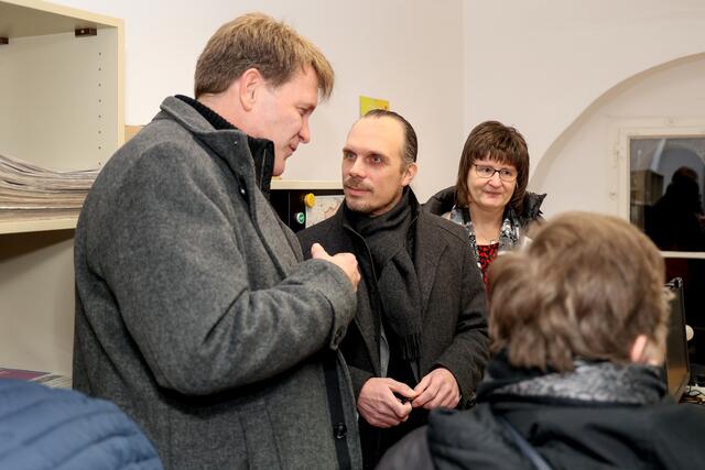Präsident Jan Lemke, Oliver Gierens und Ramona Schurig