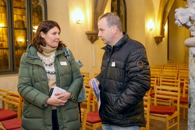  Ina Fester, Teamleiterin Medien, und Michael Reif, Pressesprecher der Stadt Magdeburg