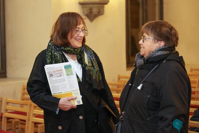 Angela Stoye und Waltraut Zachhuber