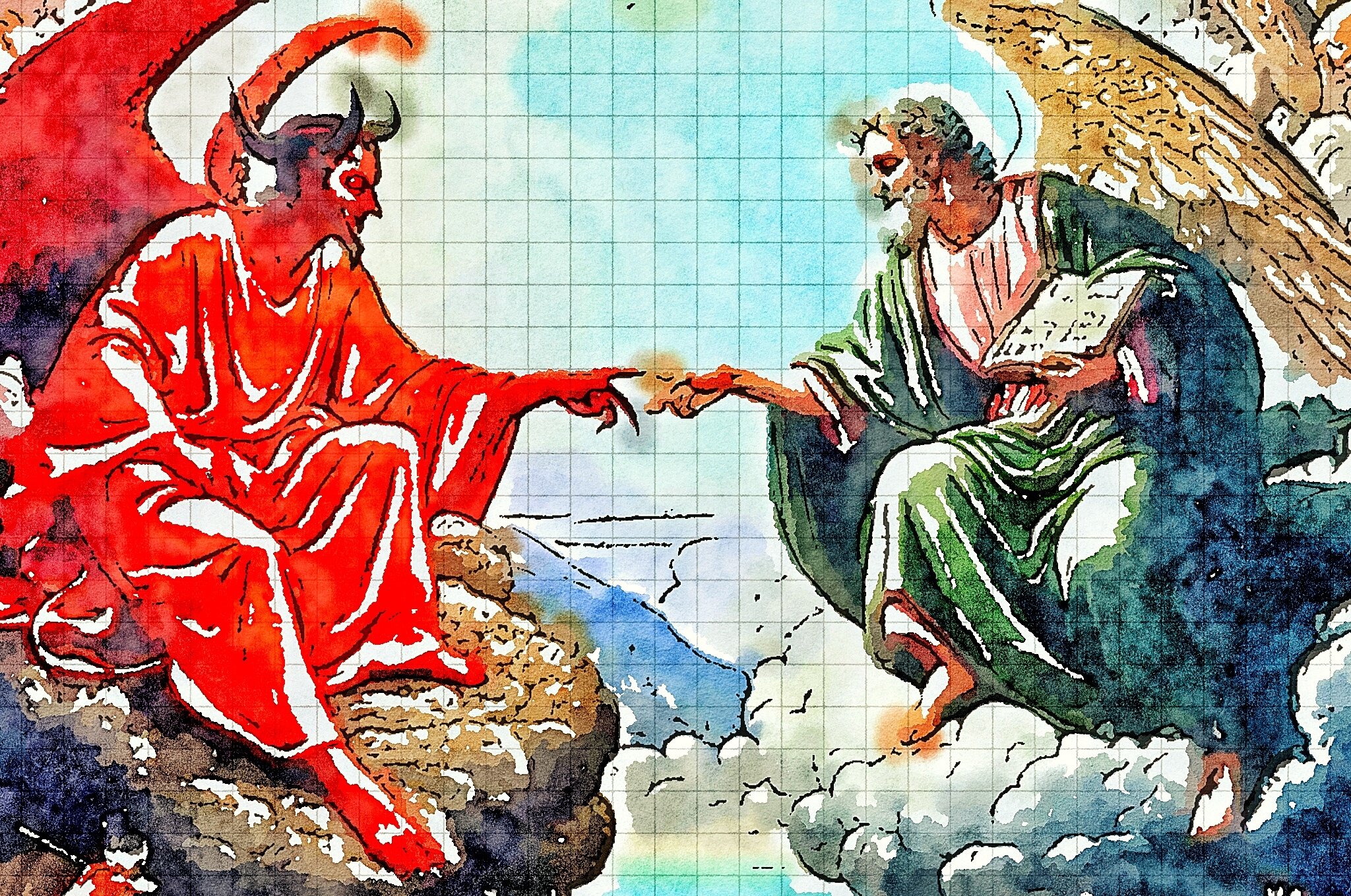 Faust Zusammenfassung Prolog Im Himmel www.meine-kirchenzeitung.de